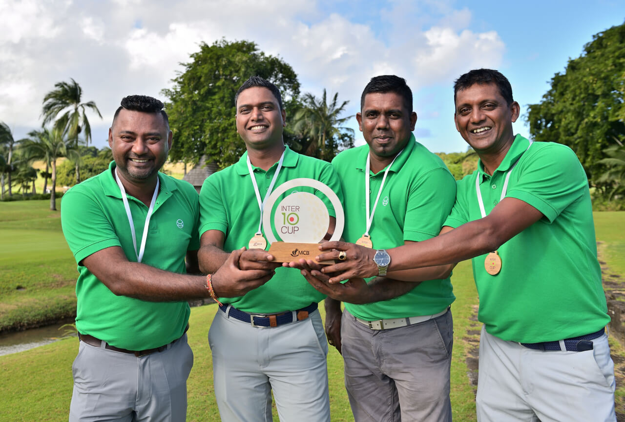 The Legend Golf Course team won the fifth edition of the InterTen Cup.