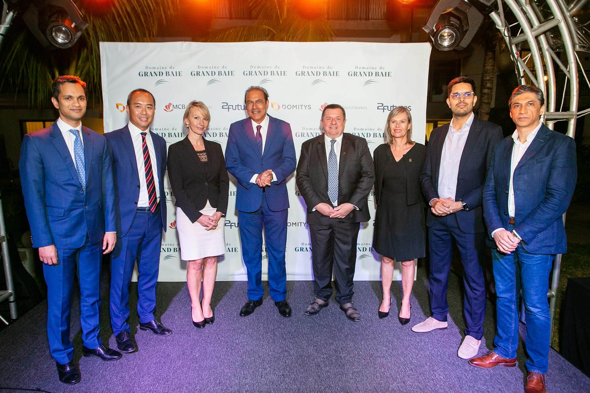 Domaine de Grand baie inauguration MCB Group