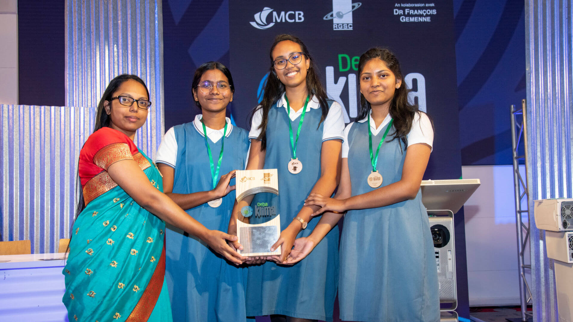 Forest Side SSS (girls) wins the 1st edition of deba klima.