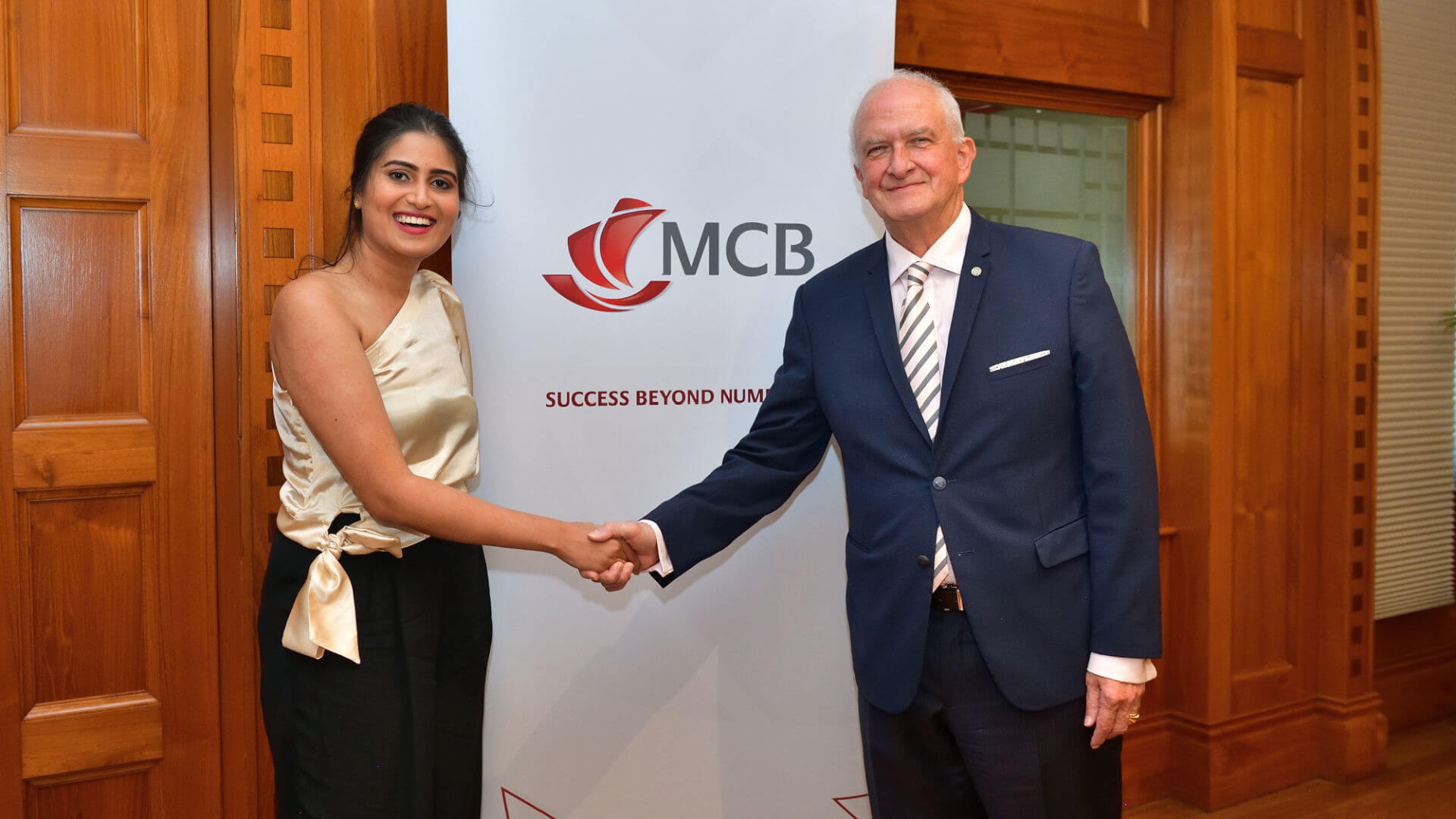 Loubna Sadaful is the 33rd MCB Foundation scholar
