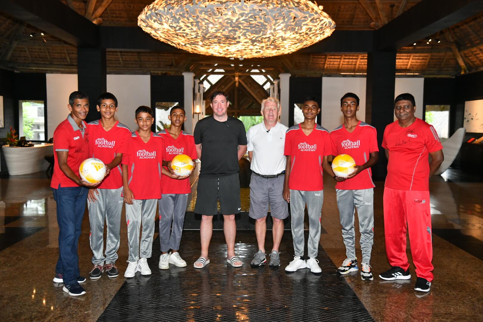 Fowler and Strachan at MCB Forward Foundation