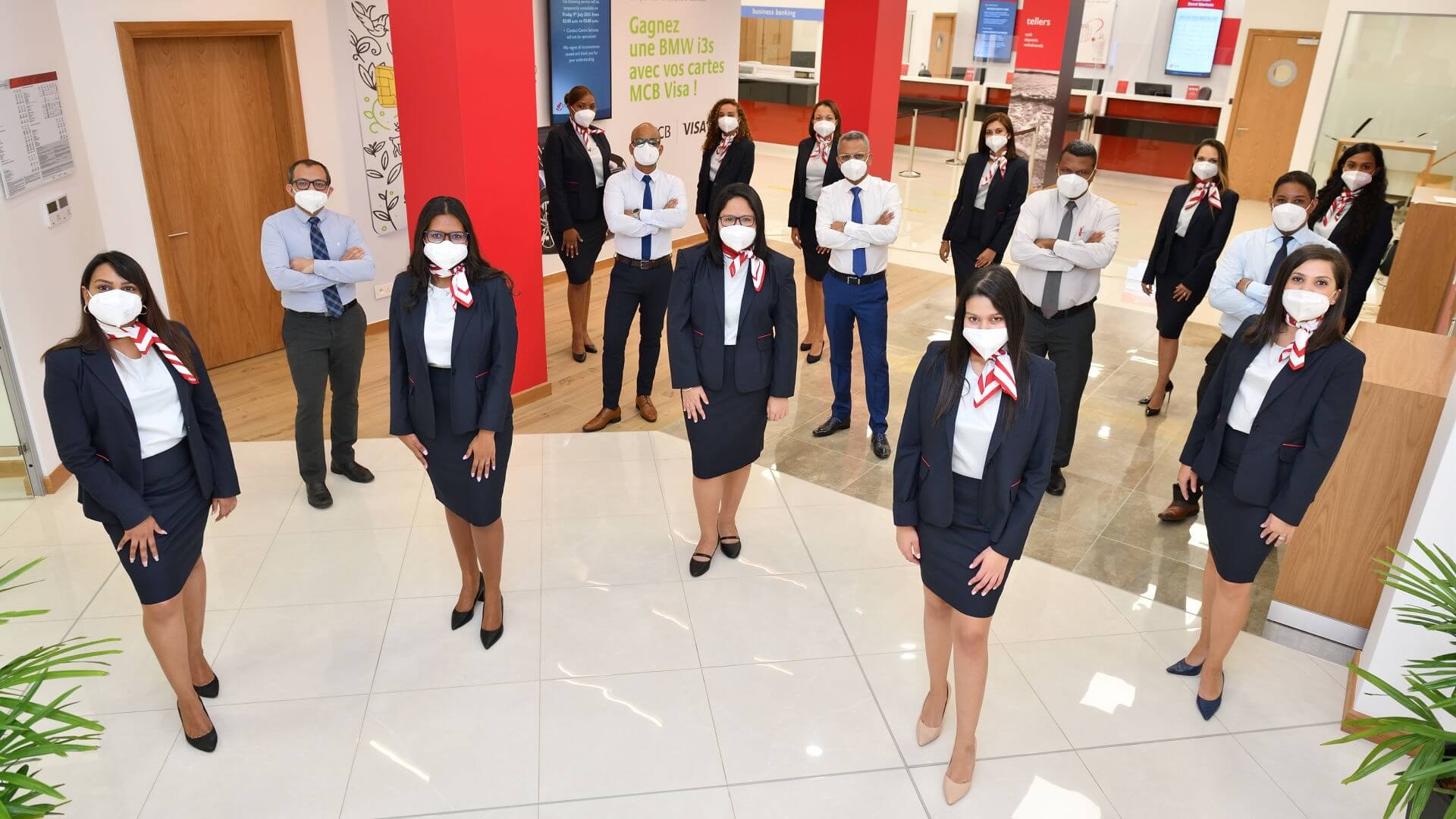 MCB opens its newest branch at Mahogany Shopping Promenade, Beau Plan