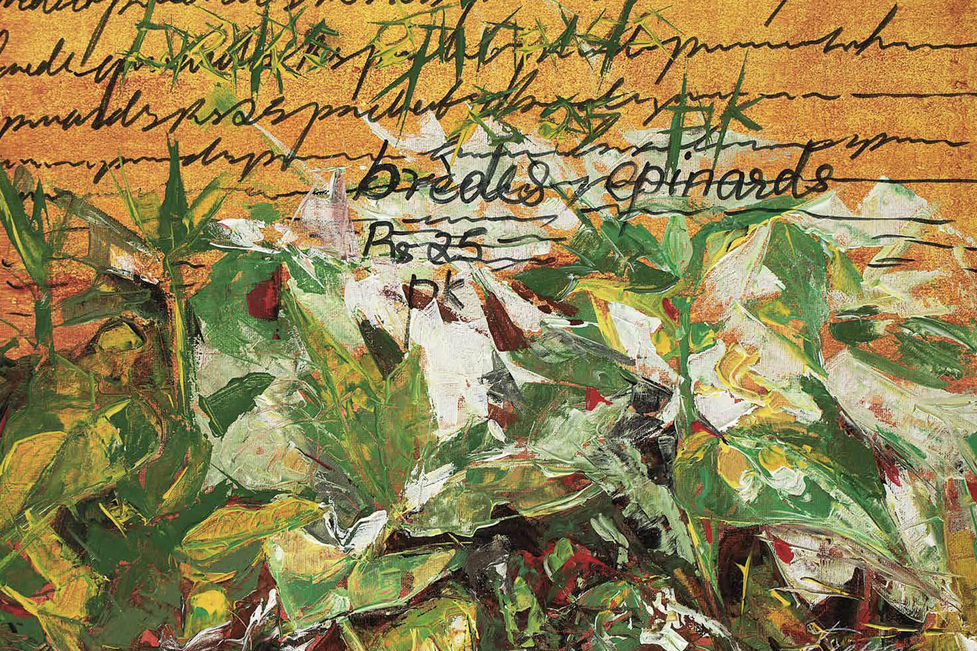 Un voyage culturel au cœur des brèdes, exposition BluePenny