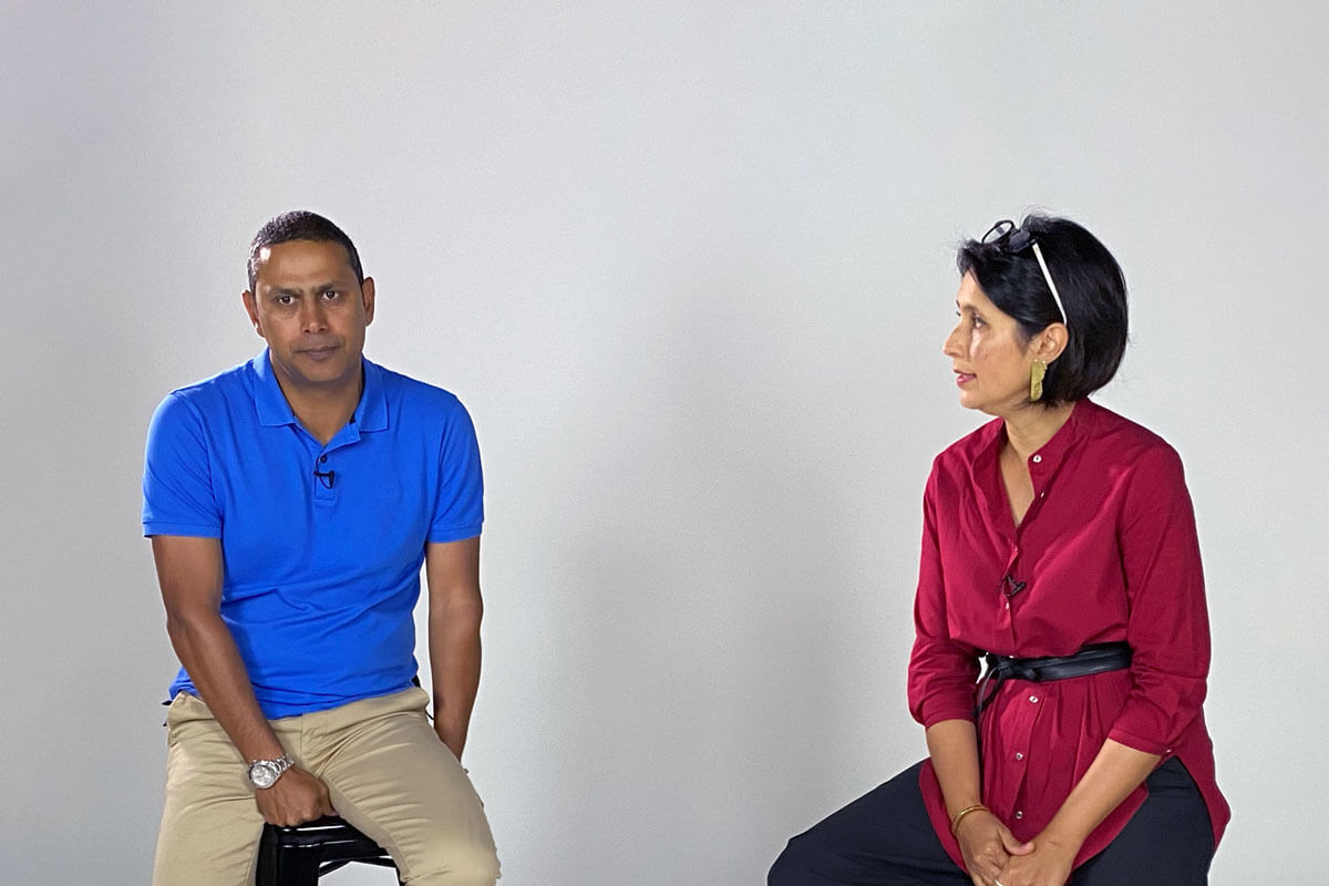 Dominic Provencal Shirin portrait TH!NK